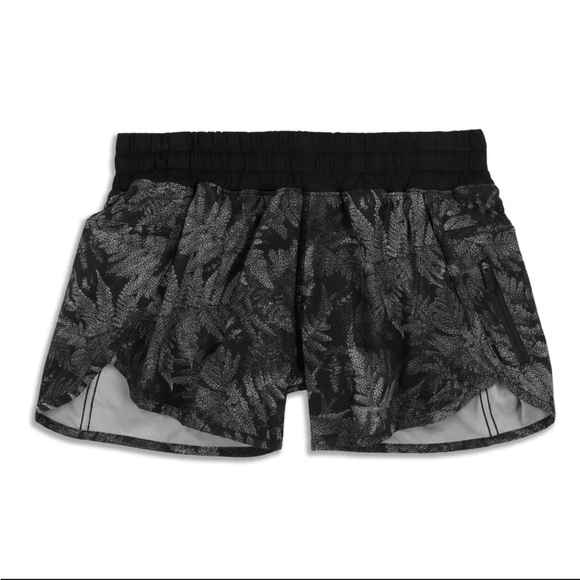 lululemon athletica Pants - Lululemon Tracker Short IV (4-way Stretch 4") Kindred Spirit Black Multi / Black